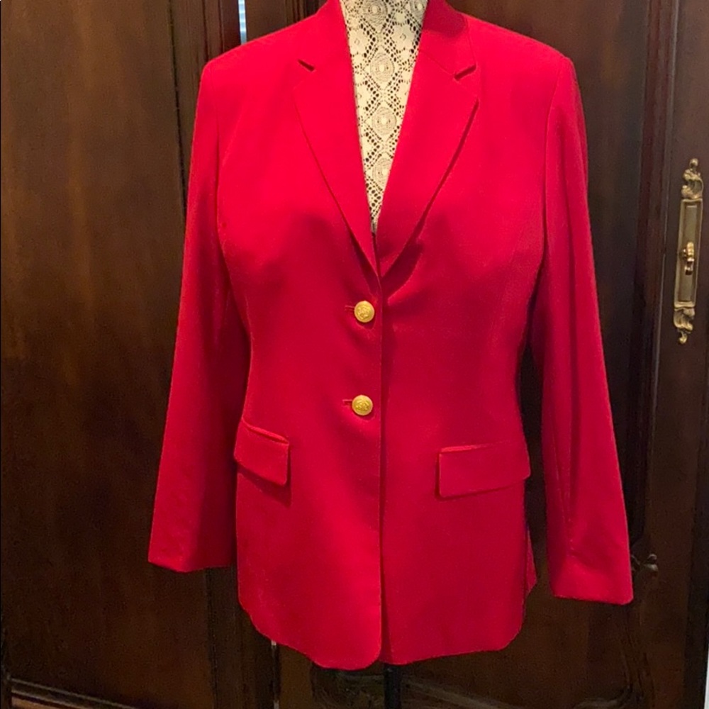 Talbots Red Blazer
